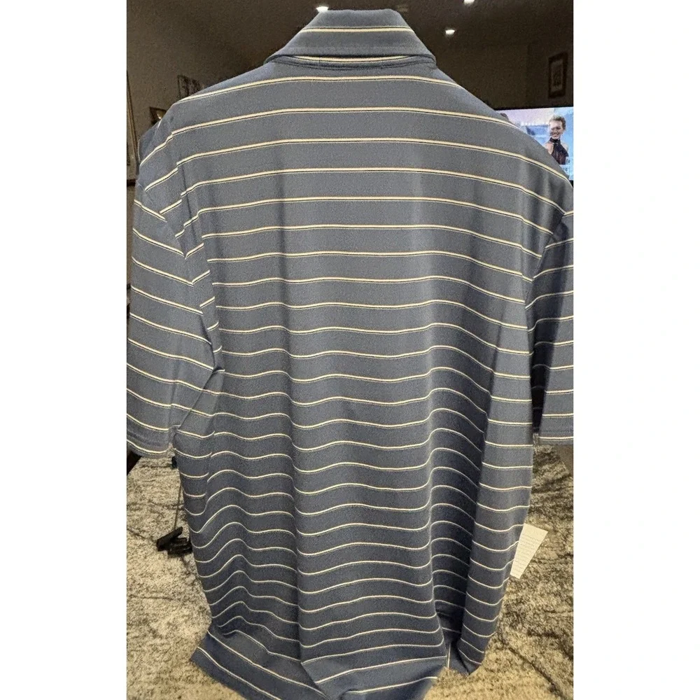 Ralph Lauren RLX Polo Performance Shirt Men Large Pinehurst Resort Golf Club No2